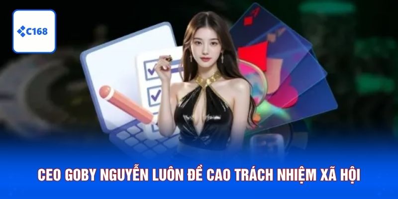 CEO Goby Nguyễn luôn đề cao trách nhiệm xã hội