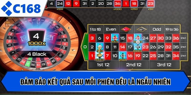 Đảm bảo kết quả sau mỗi phiên đều là ngẫu nhiên